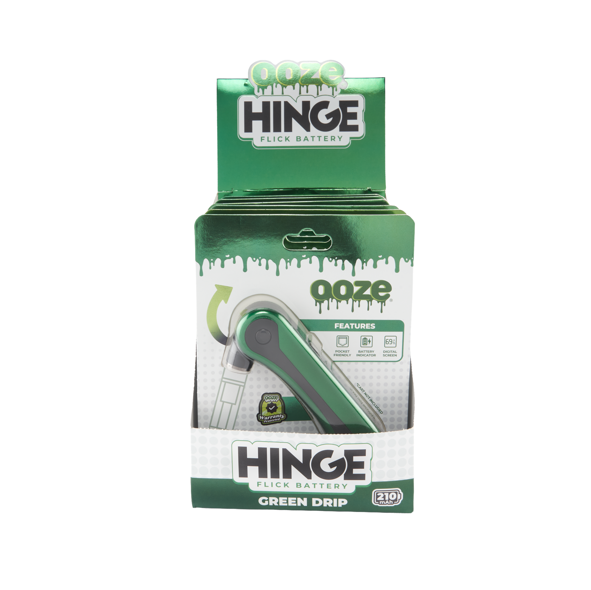Ooze Hinge 210 mAh Flick Battery