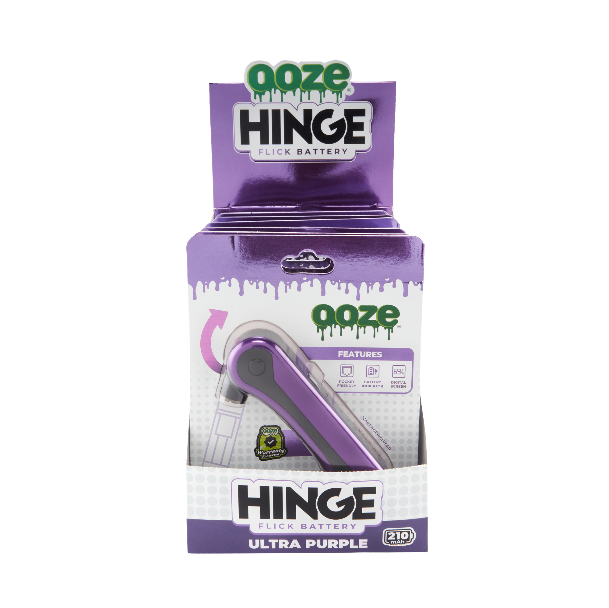 Ooze Hinge 210 mAh Flick Battery