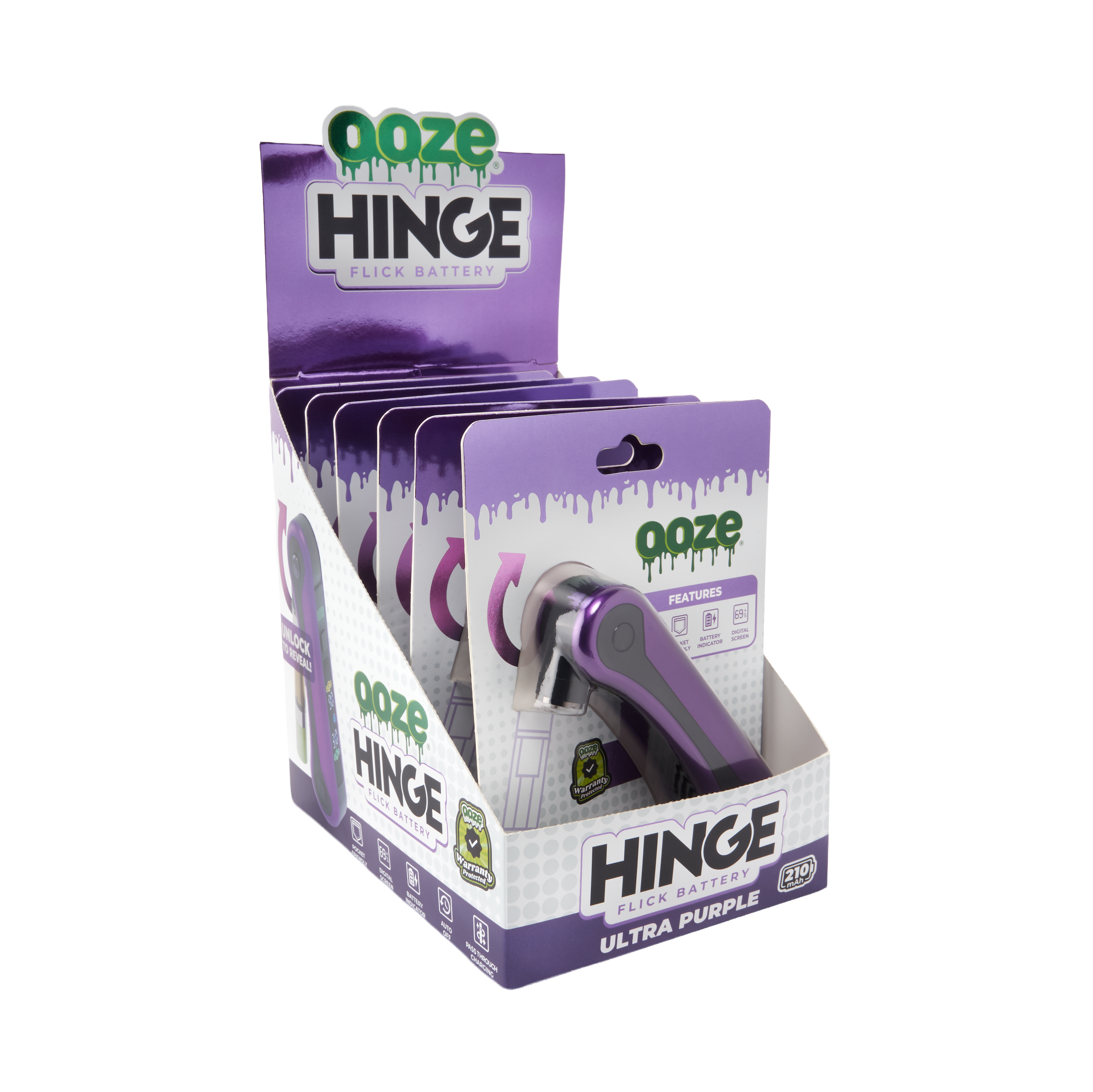 Ooze Hinge 210 mAh Flick Battery