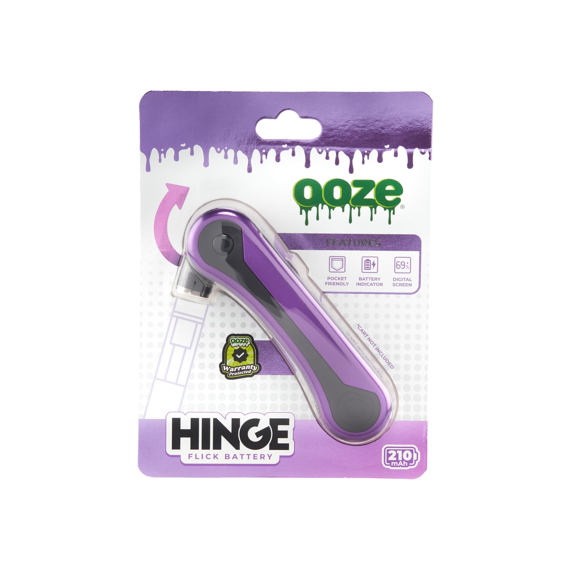 Ooze Hinge 210 mAh Flick Battery