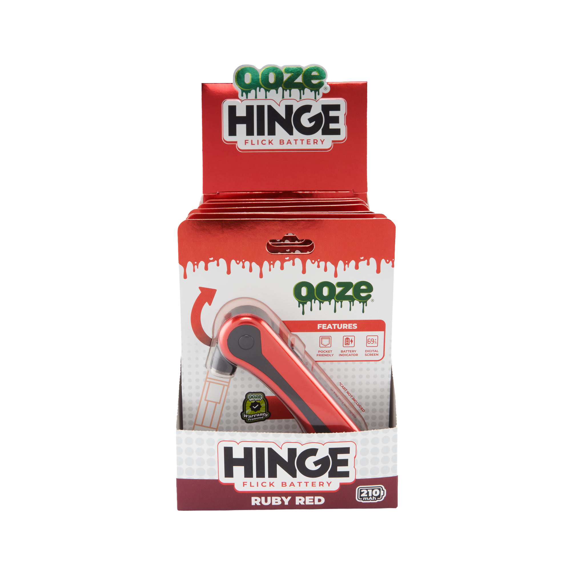 Ooze Hinge 210 mAh Flick Battery