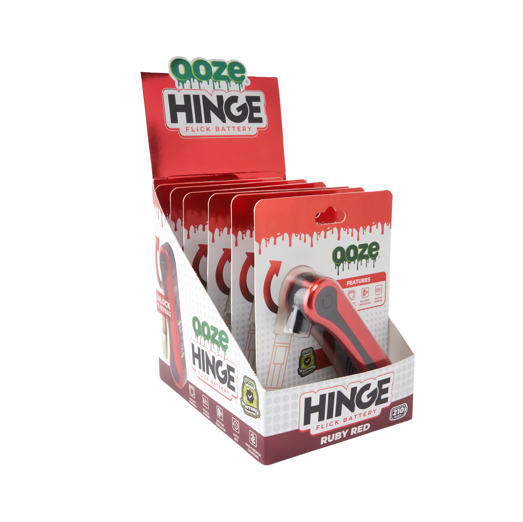 Ooze Hinge 210 mAh Flick Battery