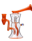 6.6 Inch MINI Recycler Dab Rig with Opal