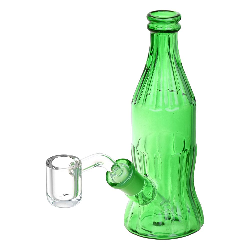 Old School Soda Bottle Glass Dab Rig