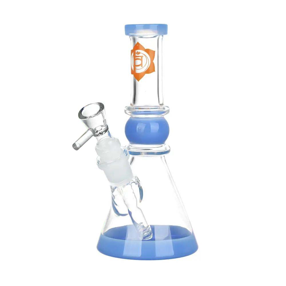 Om Sweet Om Chakra Beaker Water Pipe