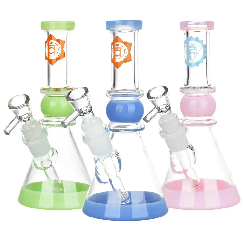 Om Sweet Om Chakra Beaker Water Pipe