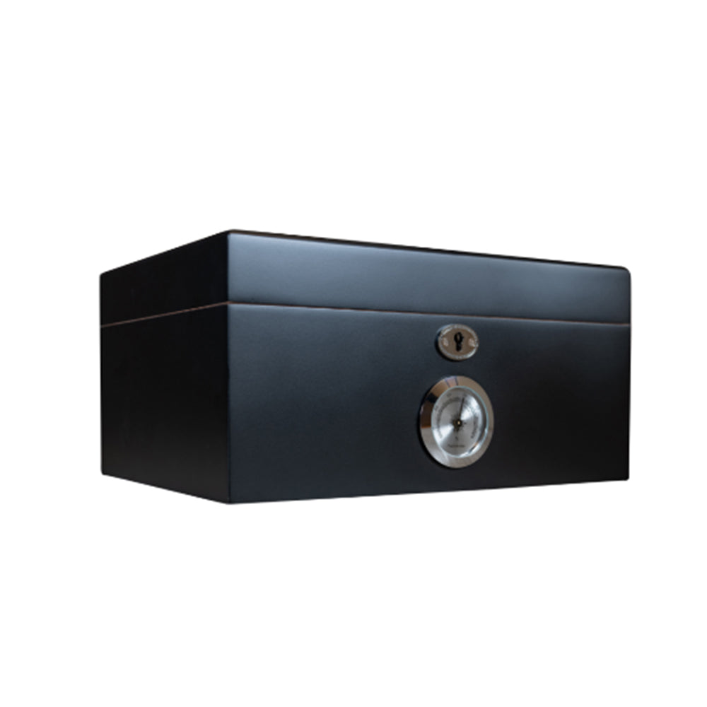 Original Black Matte Humboldt Humidor - INHALCO