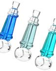 Diamond Glass Glycerin Spoon Pipe