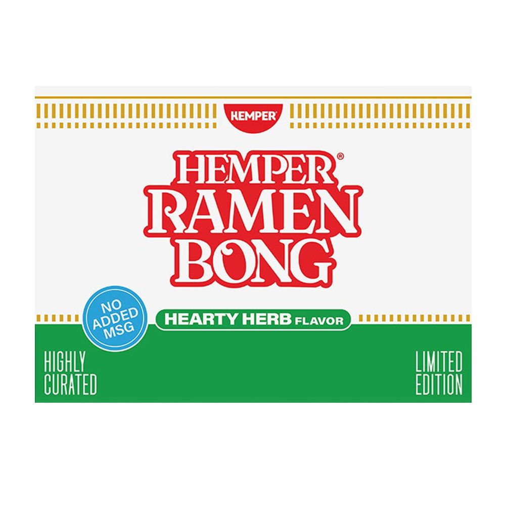 Hemper Ramen Glass Water Pipe