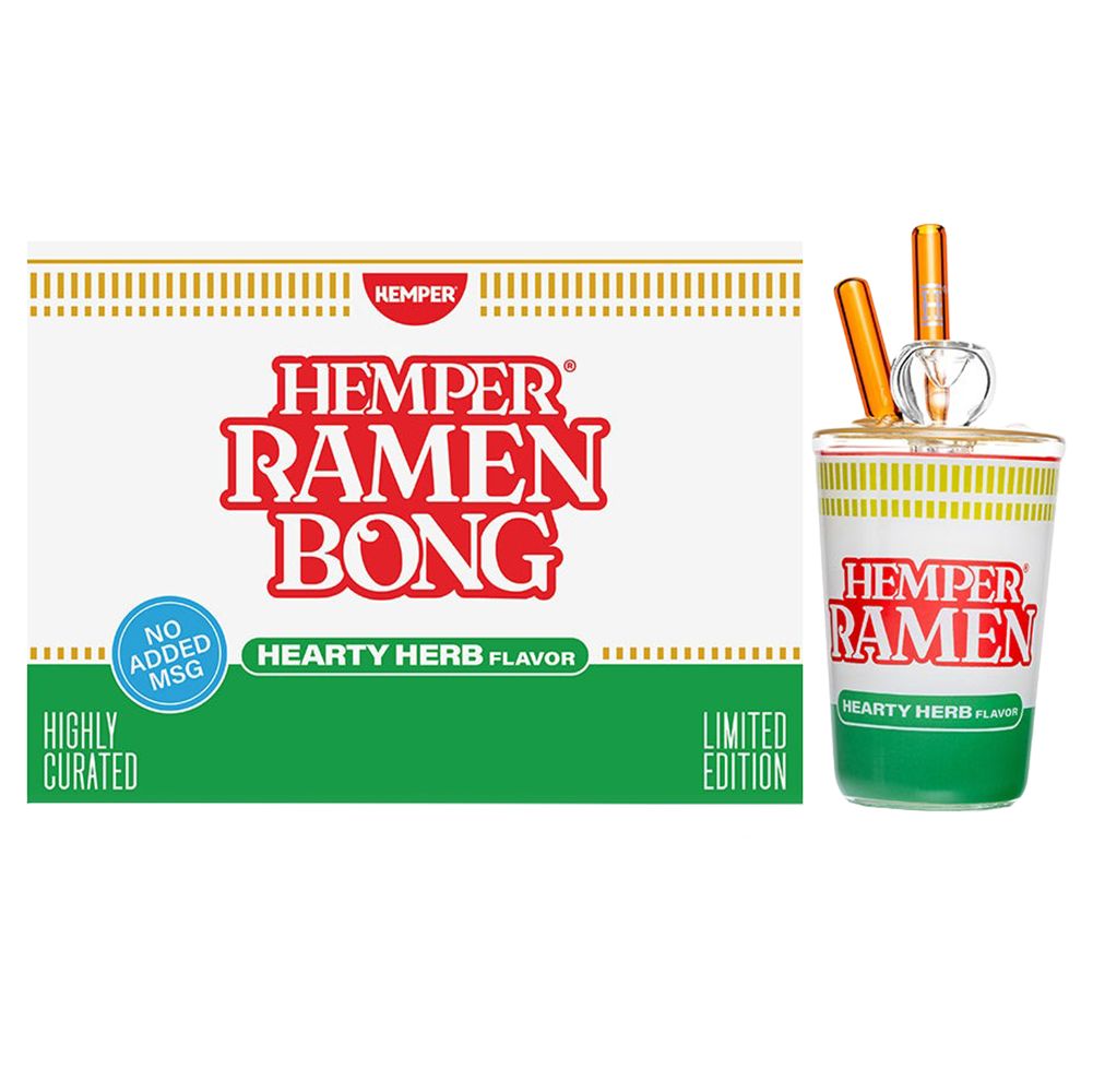 Hemper Ramen Glass Water Pipe