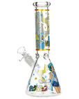 10" Japanese Animation Girl Version 2 Beaker Glass