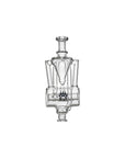Inline Recycler Mouthpiece For Puffco Pivot