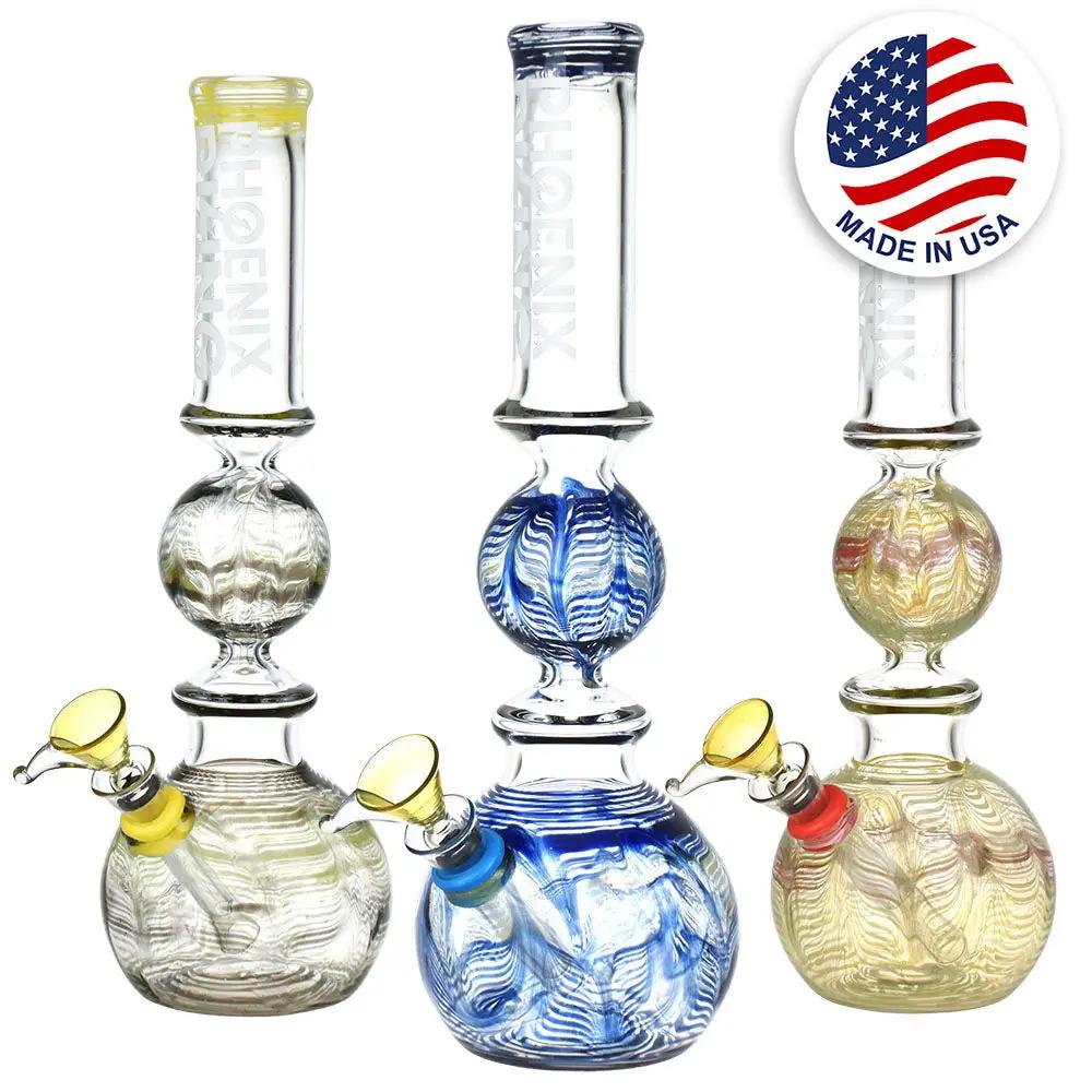 Phoenix Rising Bubble Water Pipe - inhalco