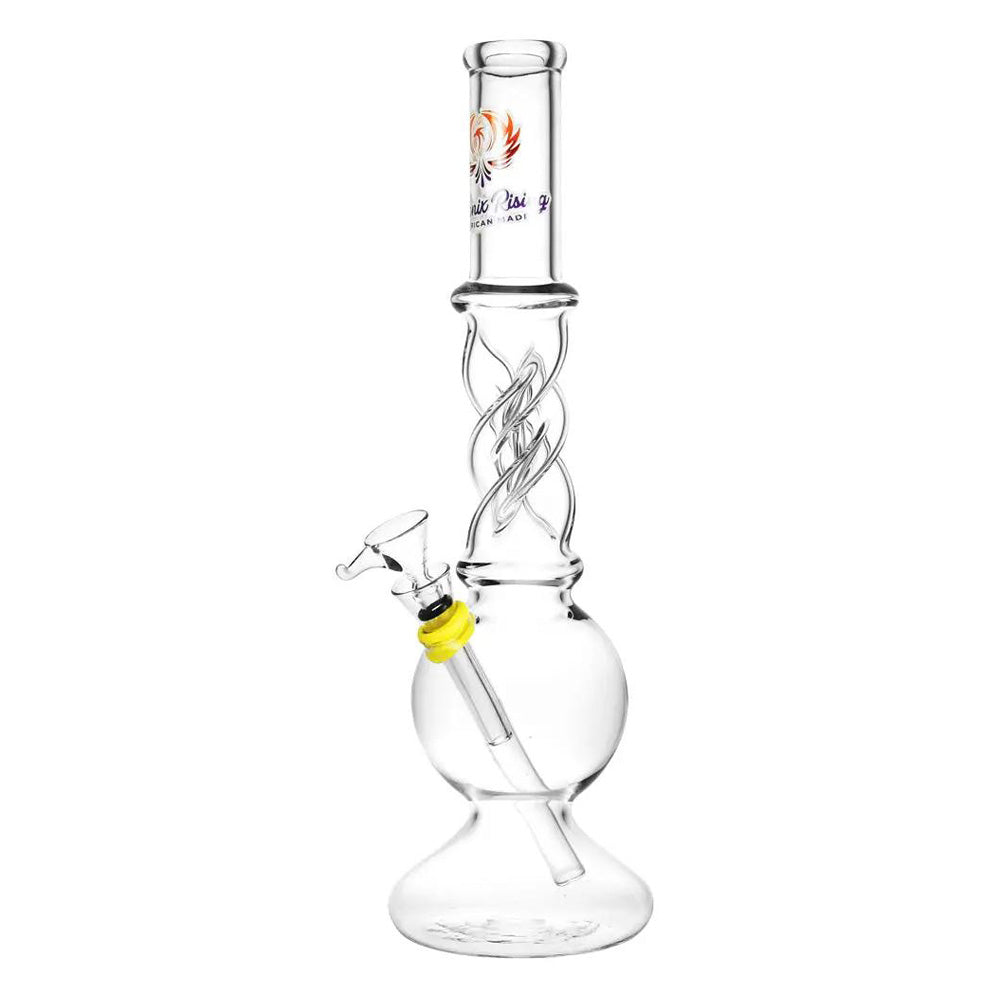 Phoenix Rising Twist Dome Base Bong - inhalco