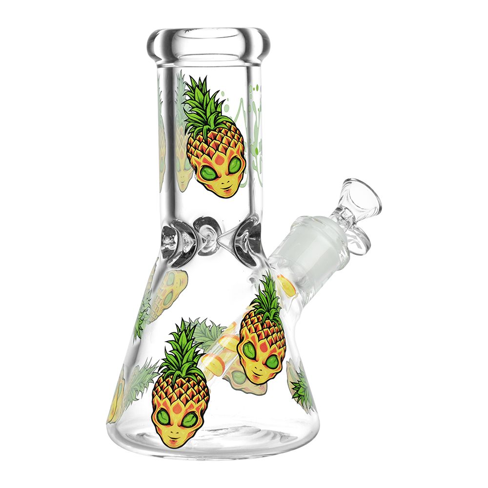 Pine Alien Design Series Mini Beaker Bong