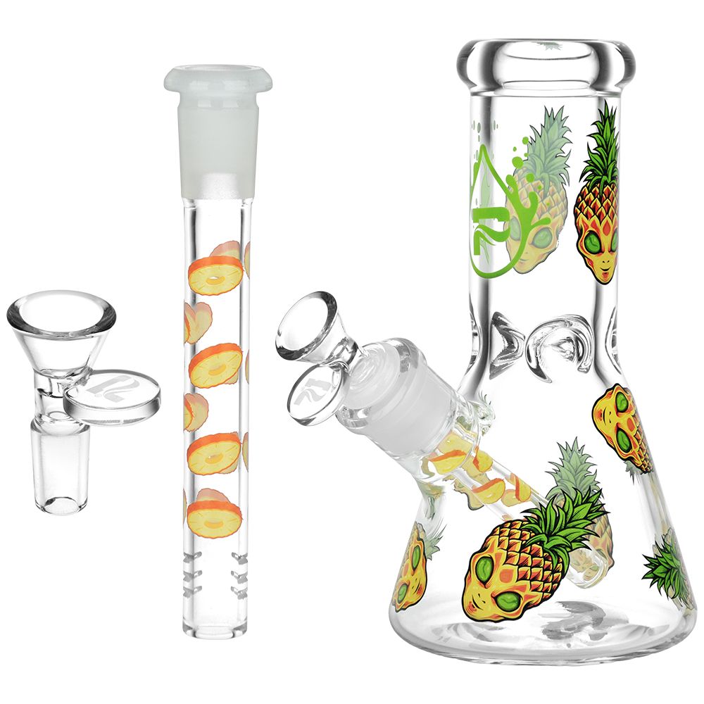 Pine Alien Design Series Mini Beaker Bong