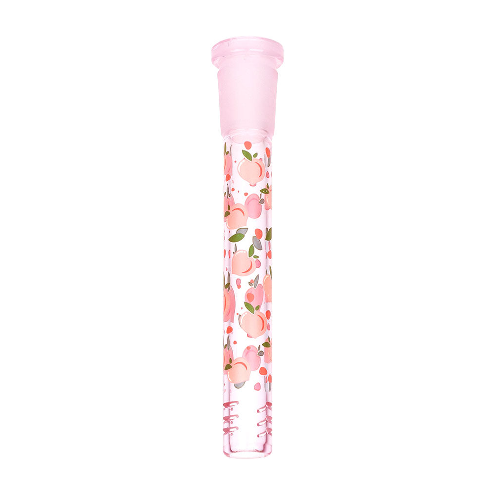 Pink Glowing Peaches Bong with Pipe