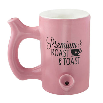 Pink Roast & Toast Pipe Mug - INHALCO
