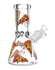 Pizza Mini Beaker Bong - inhalco