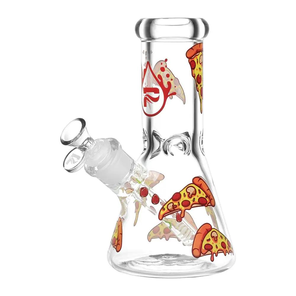 Pizza Mini Beaker Bong - inhalco