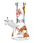 Pizza Mini Beaker Bong - inhalco