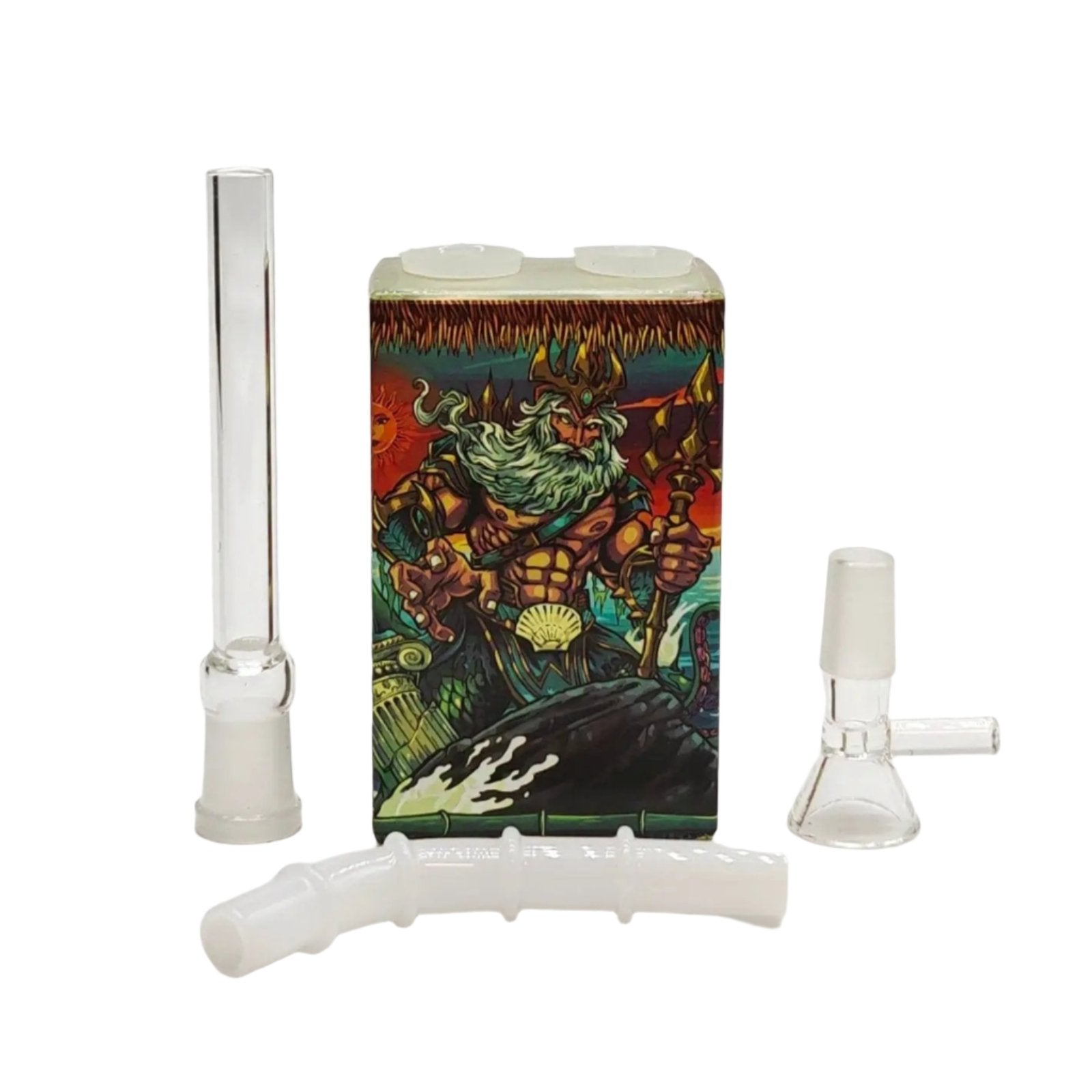 Poseidon Juice Box Bong Bundle - inhalco