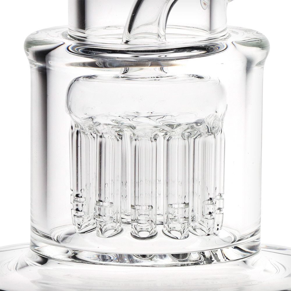 Pulsar 12 Arm Perc Chugger Glass Water Pipe-10"-14mm-F