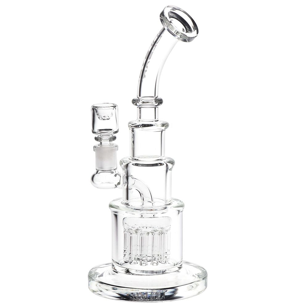 Pulsar 12 Arm Perc Chugger Glass Water Pipe-10"-14mm-F