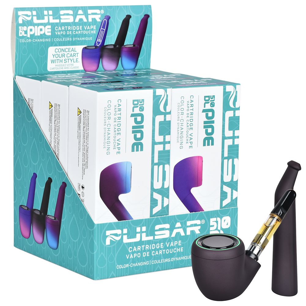 Pulsar 510 DL Pipe Variable Voltage Cartridge Vape