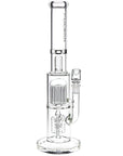 Pulsar Double Chamber Rocket Perc Chugger Glass Water Pipe