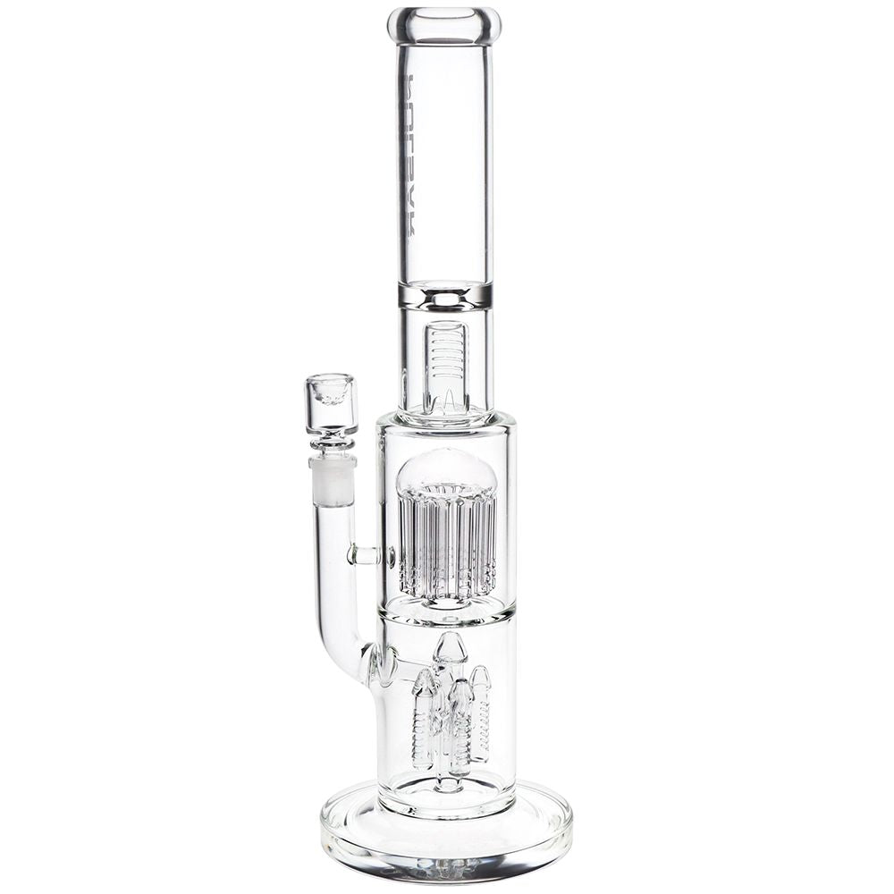 Pulsar Double Chamber Rocket Perc Chugger Glass Water Pipe