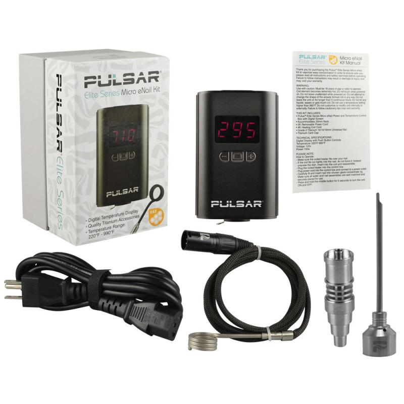 Pulsar Elite Series Micro eNail Kit with Carb Cap