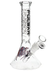 Pulsar Eyes of 100 Beaker Glass Water Pipe-8.75"-14mm-F