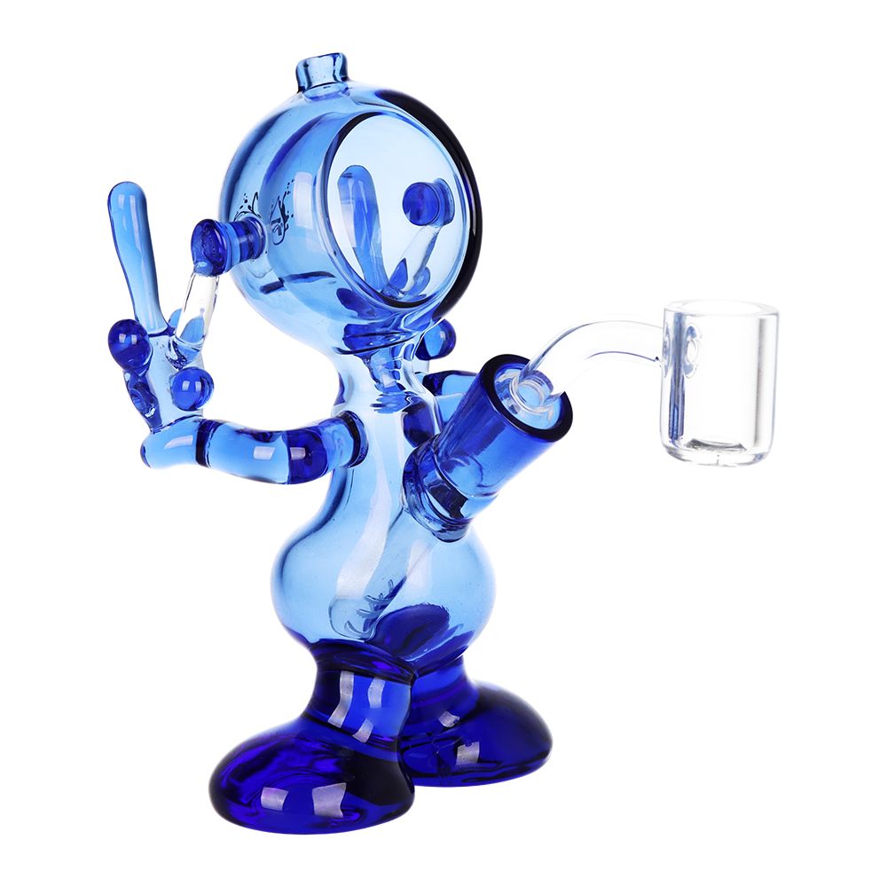 Pulsar F YOU Spaceman Glass Dab Rig 6"
