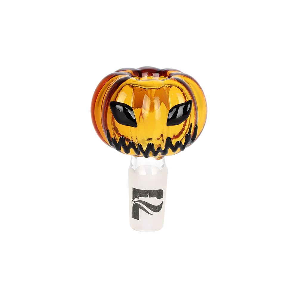 Pulsar Halloween Ball Herb Pipe Glow Duo-10"-14mm-F