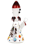 Pulsar Rocket Ship Glass Water Pipe