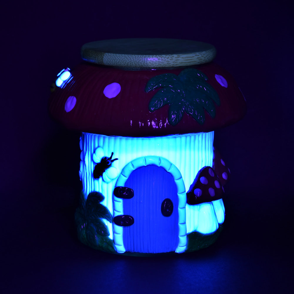 Pulsar Shroom Cottage Stash Jar