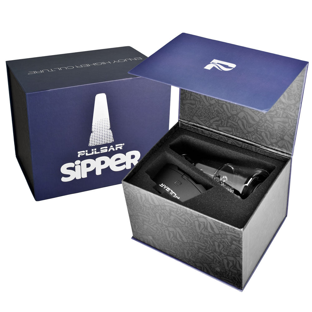 Pulsar Sipper Wax &amp; 510 Cartridge Vaporizer Bubbler