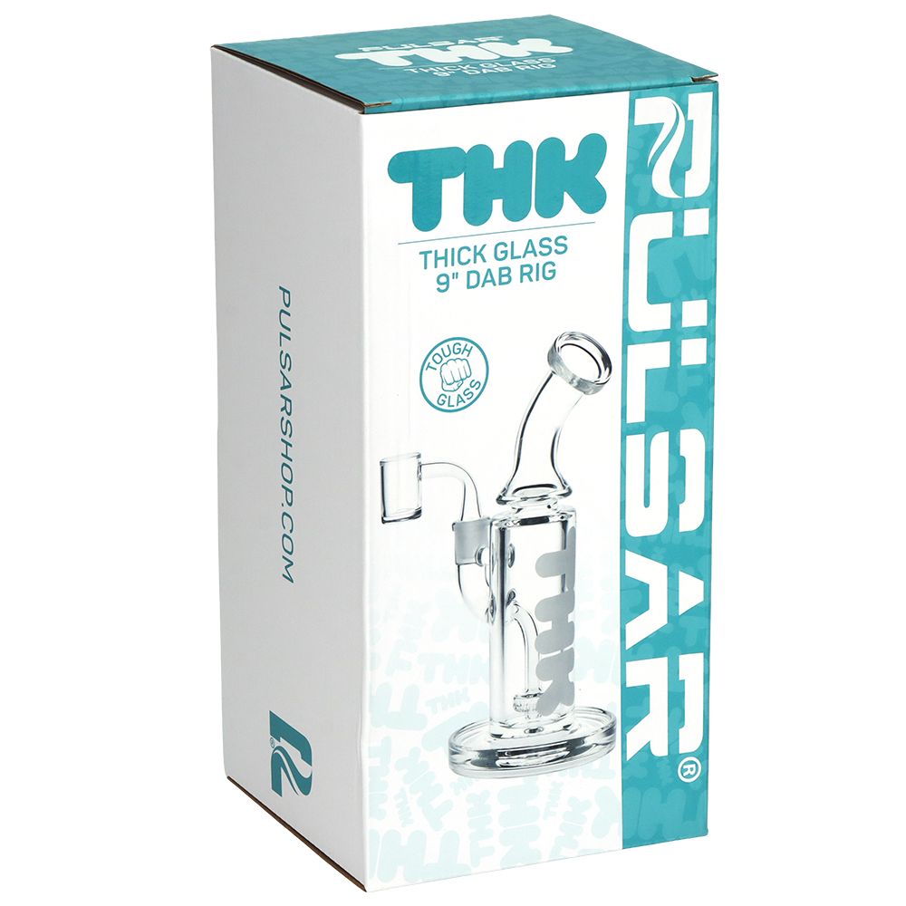 Pulsar "THK" 9mm Glass Dab Rig 9"