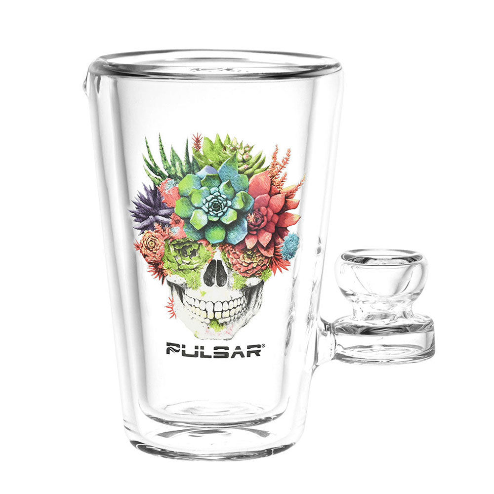 Drinkable Series Glass Tumbler Pipe - inhalco