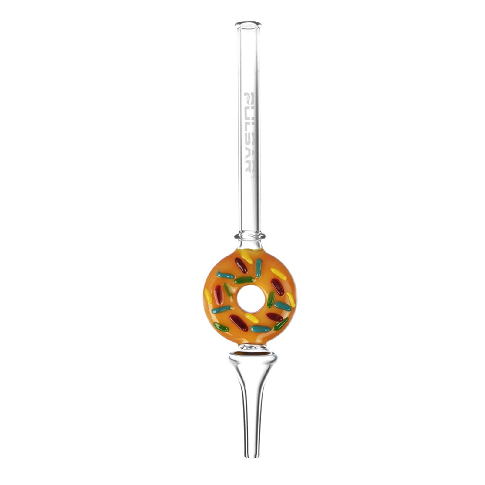 Pulsar Frosted Nectar Collector with Donut Diffuser - INHALCO