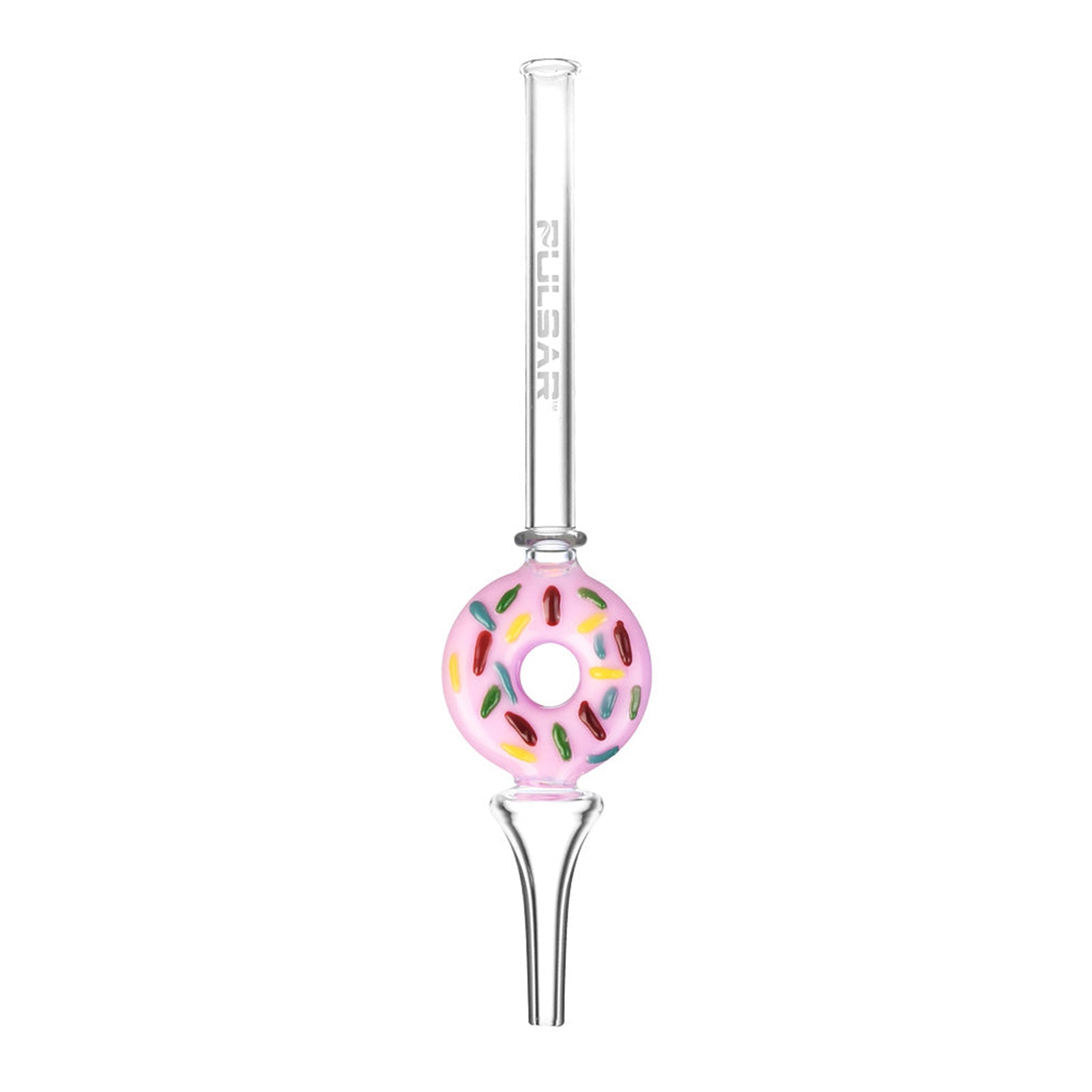 Pulsar Frosted Nectar Collector with Donut Diffuser - INHALCO