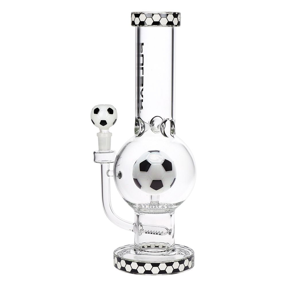 Pulsar Glow Soccer Celebration Bubble Base Glass Water Pipe