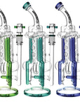 Pulsar Space Station Recycler Inline Perc Bong - INHALCO