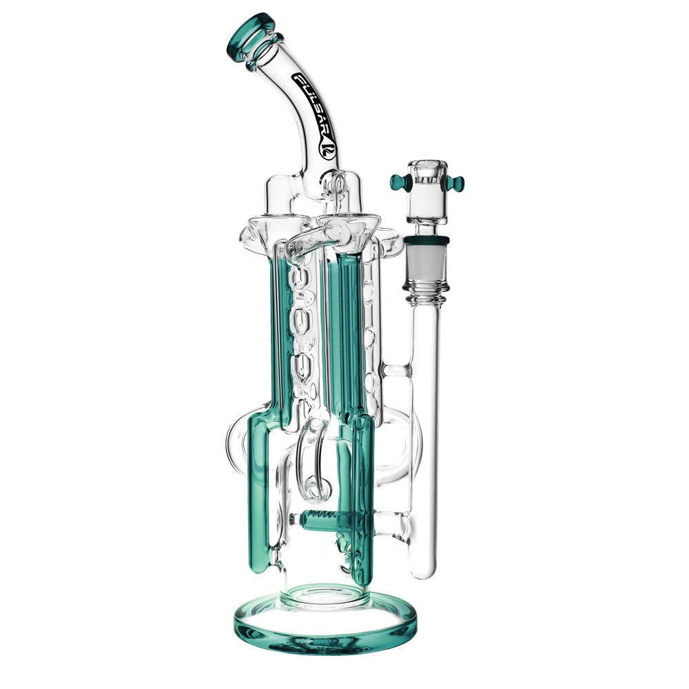 Pulsar Space Station Recycler Inline Perc Bong  - INHALCO