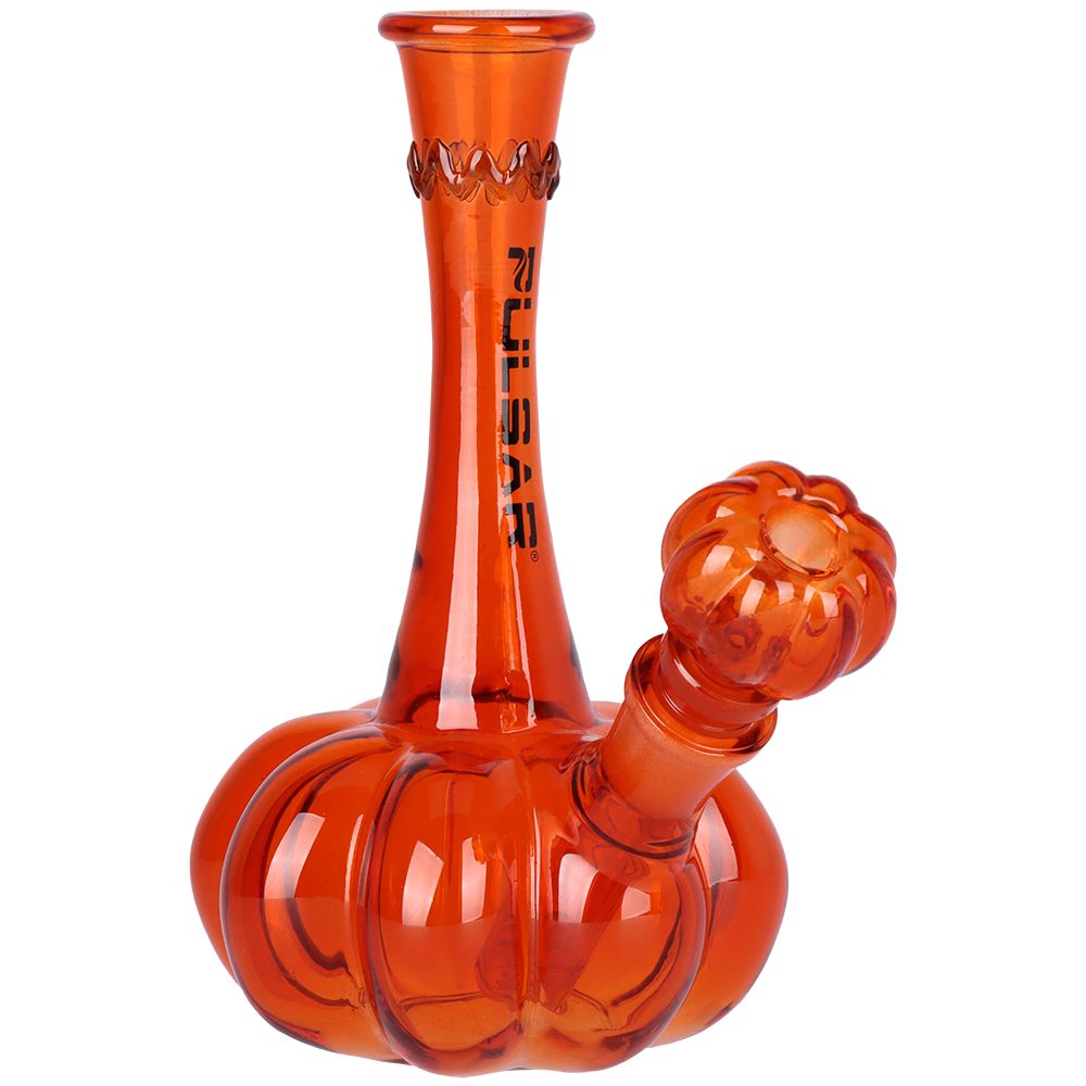 Pumpkin Glass Water Bong 7.25"