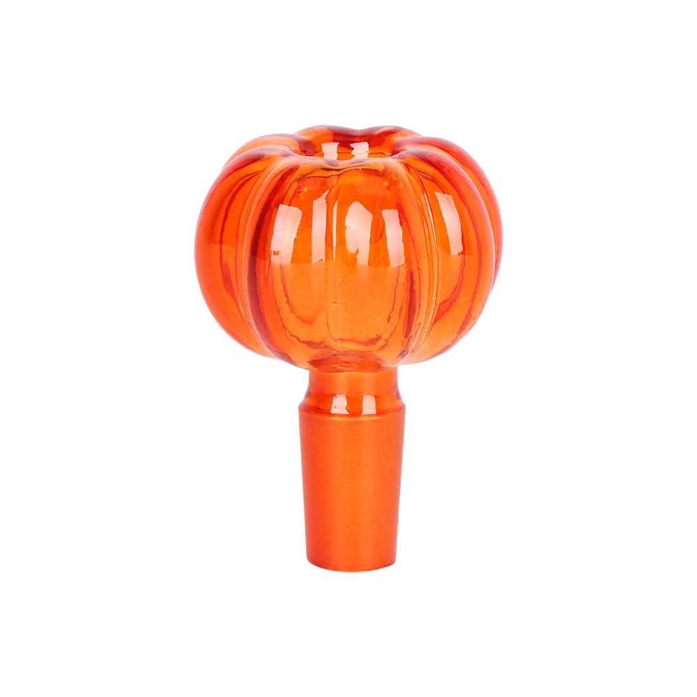 Pumpkin Glass Water Bong 7.25"