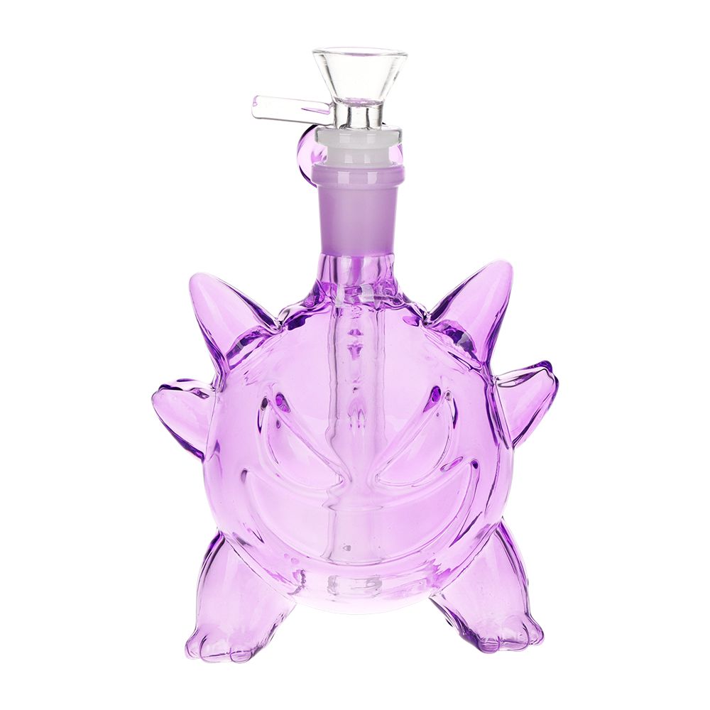 Purple Pocket Monster Glass Water Bong