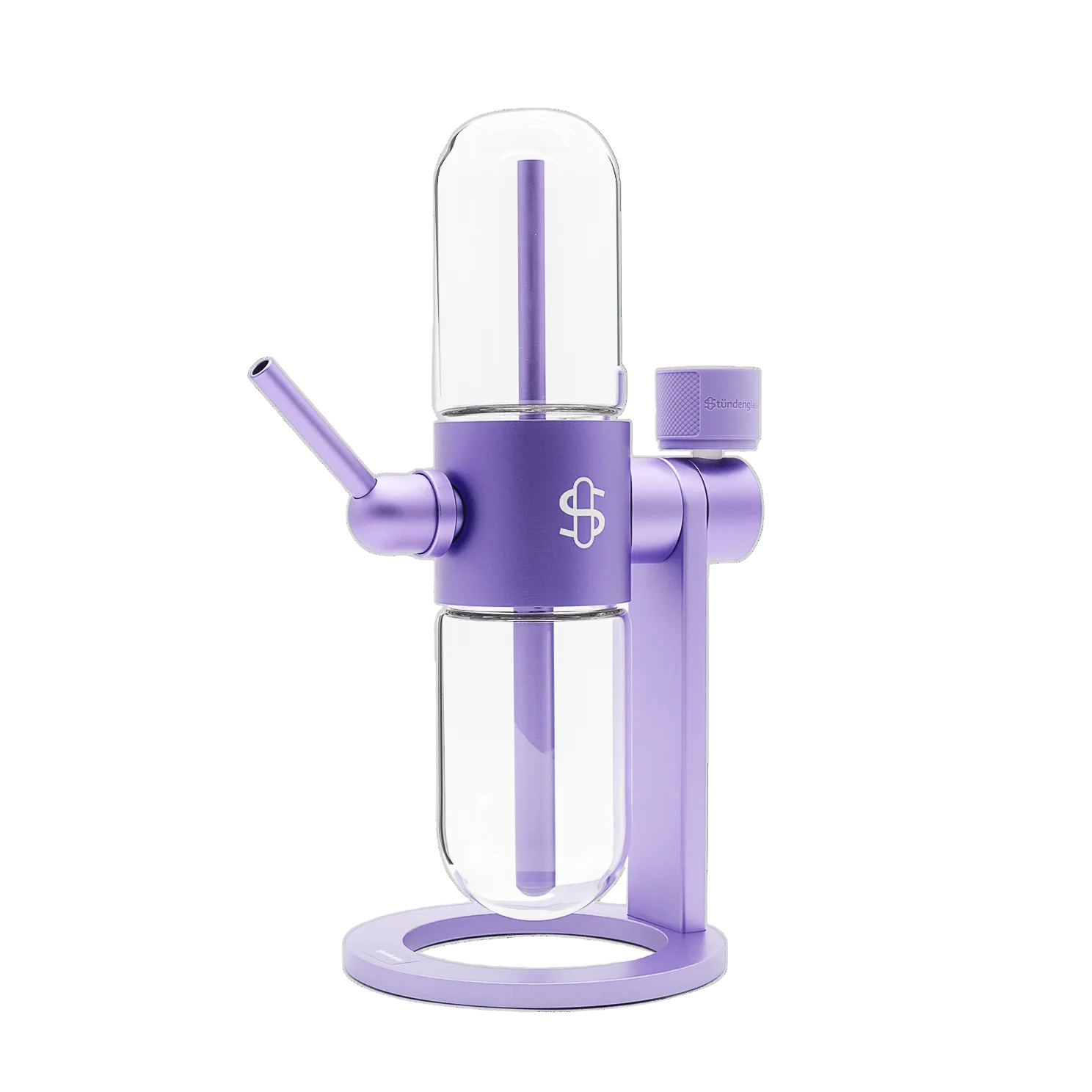 Stündenglass 360° Gravity Hookah Violet Purple