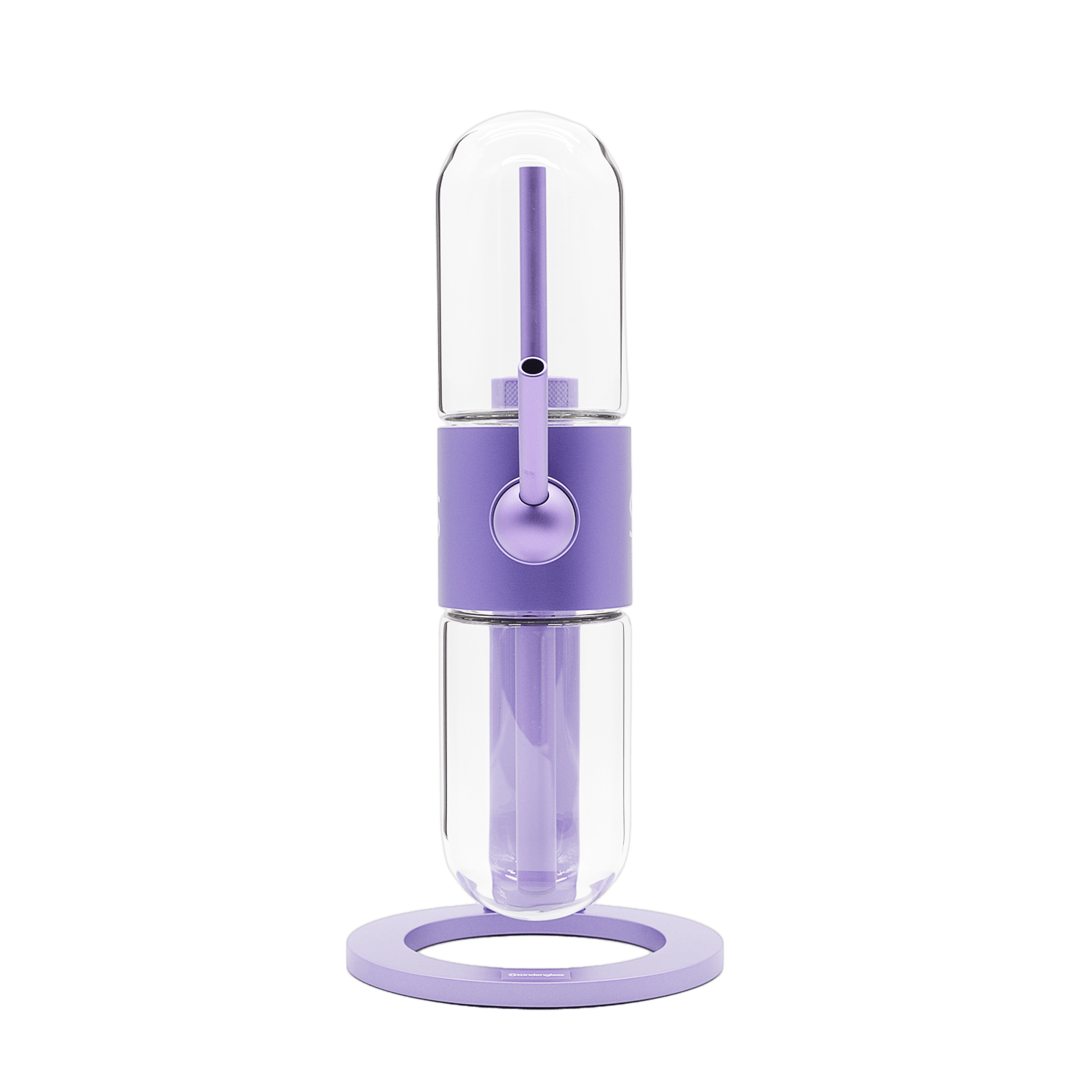Stündenglass 360° Gravity Hookah Violet Purple